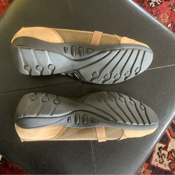 Liz Claiborne Beige Suede and Canvas Shoes - Picture 3 of 3